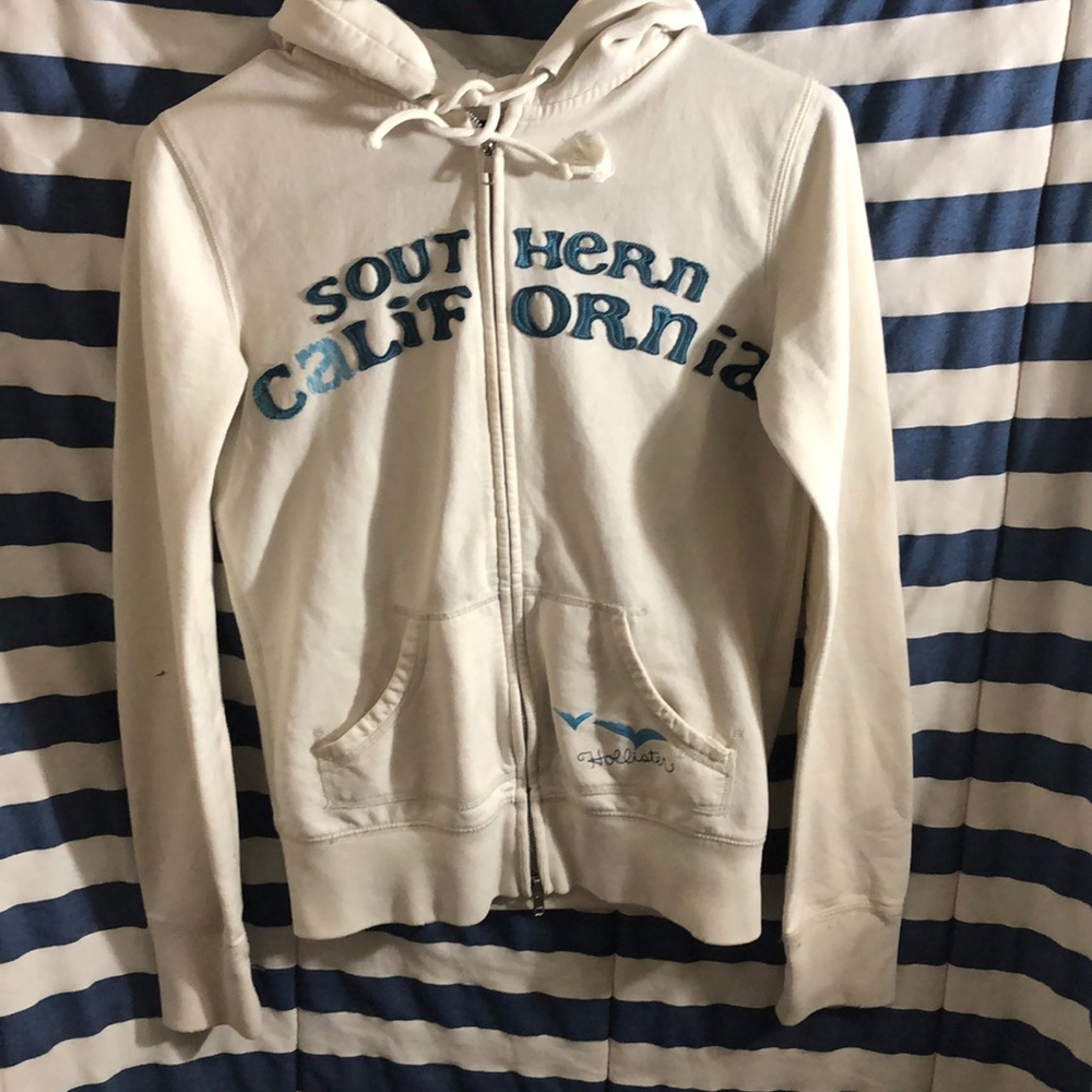 Hollister zip-up jacket